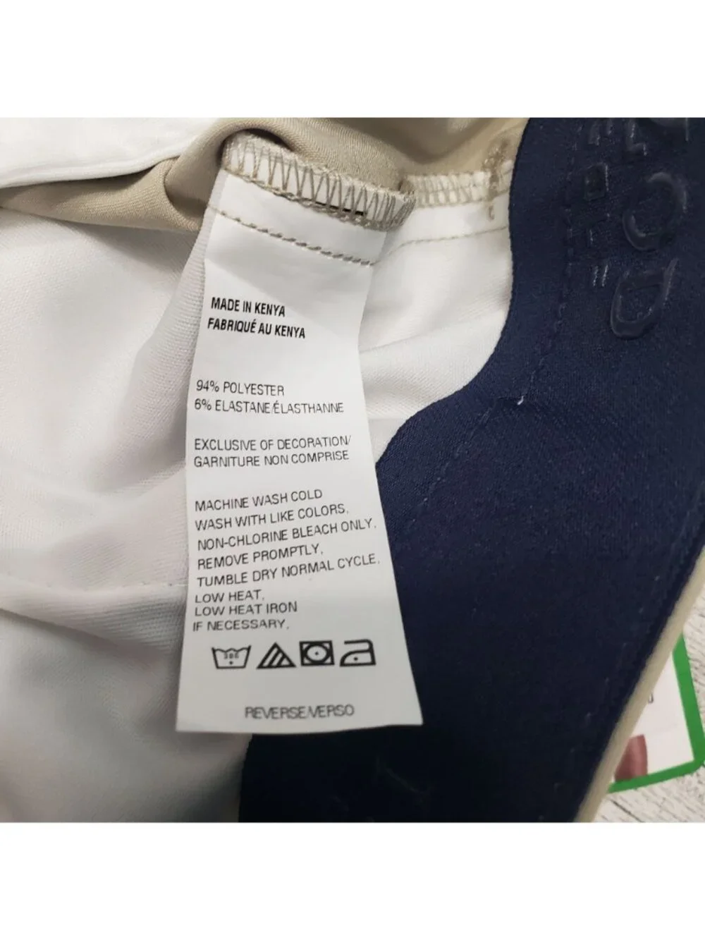 Izod Golf Cargo Shorts Swing Flex 9" Stretch 6 Pocket Khaki Mens Size 42 NWT $70 - Picture 7 of 10